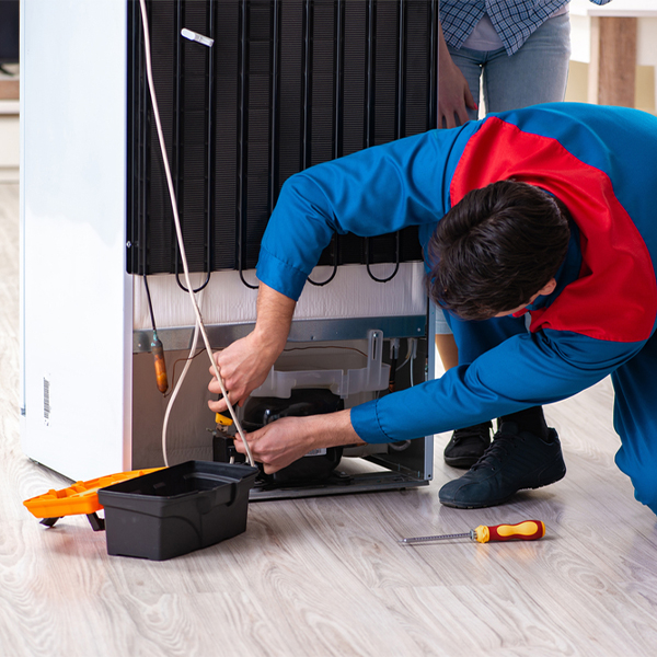 how long does it usually take to repair a refrigerator in Centerville